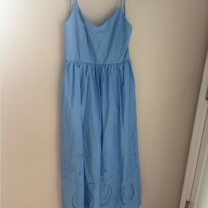 Calypso St. Barth Light Blue Maxi Dress